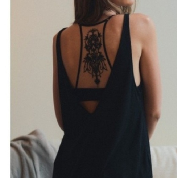 32B TO 36B☆RESTOCKED☆TATTOO BRALETTE - Picture 3 of 6